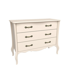 ПРОВАНС  Комод с 3 ящиками  Арт.706 Бежевый воск
