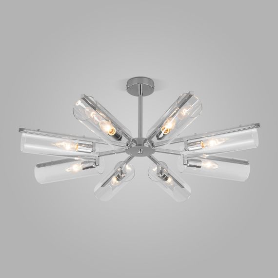 Потолочная люстра Eurosvet Trompeta 70144/8 хром