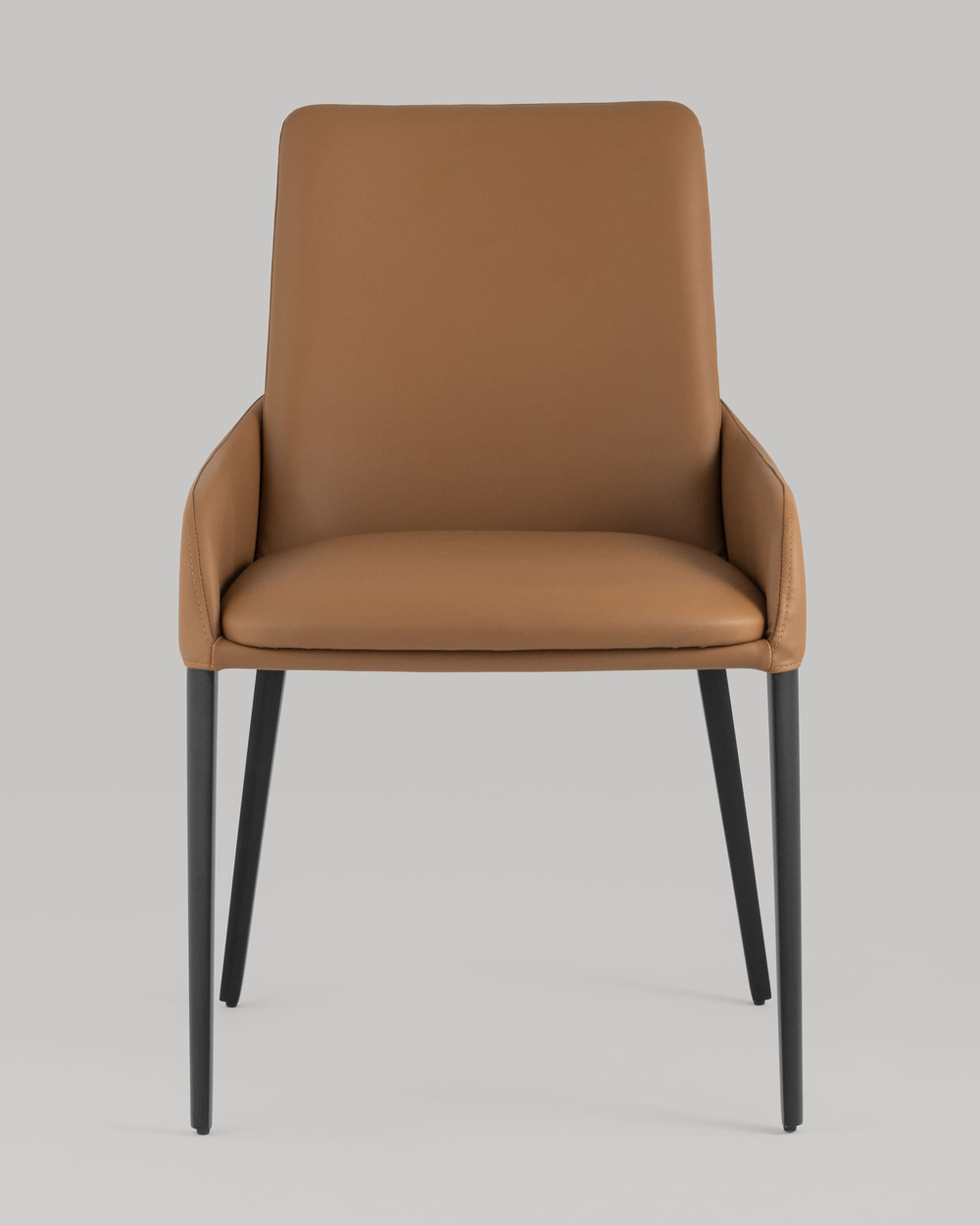 Стул Челси экокожа коричневый