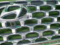 Решетка радиатора Hyundai Santa Fe 4 TM (20-24)