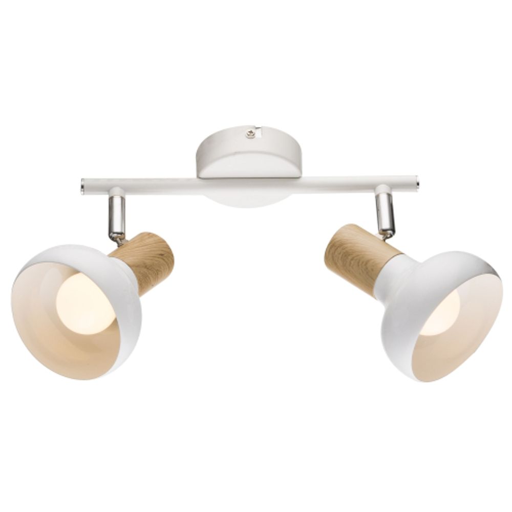 Светильник настенно-потолочный спот Rivoli   7052-702 2 х Е14 40 Вт поворотный