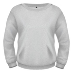 СВИТШОТ ЖЕНСКИЙ ФЛИС, 280 гр, светл.меланж, M-301_50 (XL)