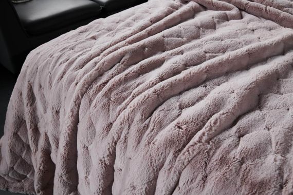 Бернард (пудра) Покрывало 160х220