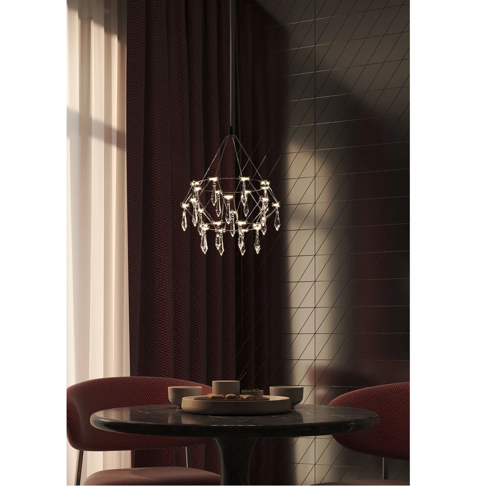 Подвесная люстра Divinare ROTONDO 1019/02 SP-28