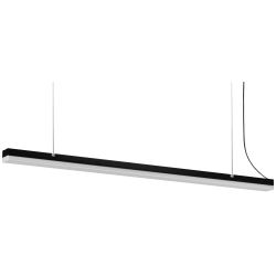 Линейный светодиодный светильник ЭРА SML-12-WB-65K-B60 60Вт 6500K 7100Лм 1480x70x55 черный подвесной | Светильники линейные для ритейла