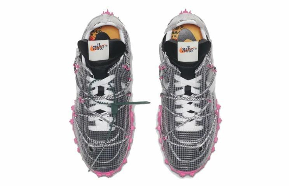 Кроссовки Off-White X Nike Waffle Racer (Женская размерная сетка)