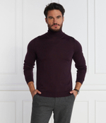 Хлопковый гольф musso-p BOSS BLACK - бордовый(50468262)