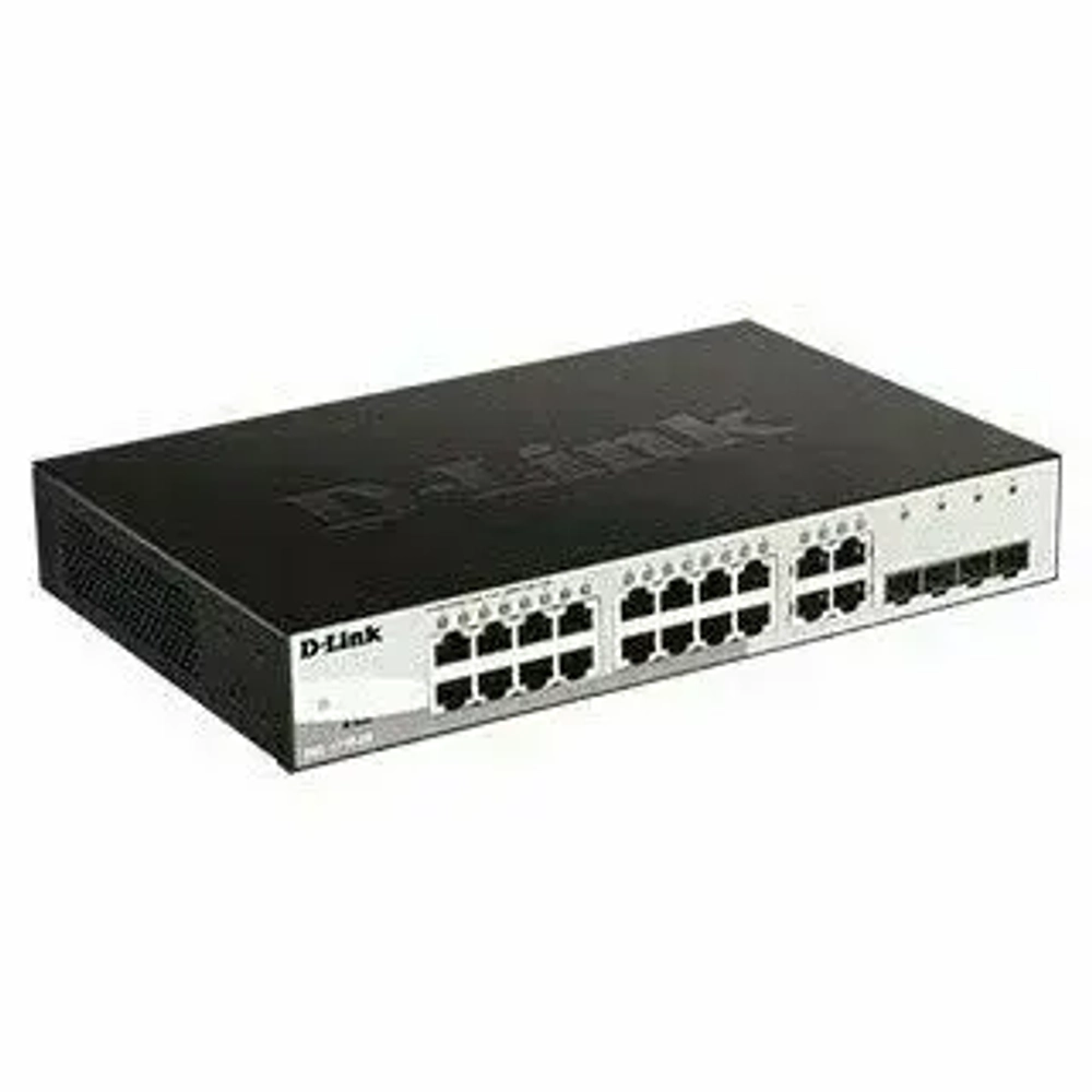 Сетевое оборудование D-Link DGS-1210-20 FL2A Управляемый L2 коммутатор с 16 портами 10 100 1000Base-T и 4 комбо-портами 100 1000Base-T SFP