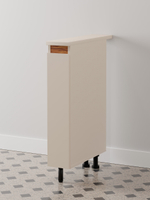 Кухонный модуль Карго напольный 15 см Виго, с дубовой панелью на ножках, без столешницы