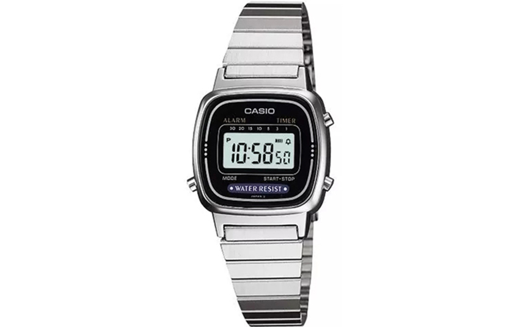 CASIO Women"s YOUTH Black Watch LA670WA-1D