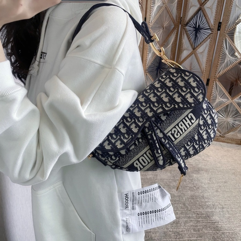 Christian Dior Saddle Bag 25 cm