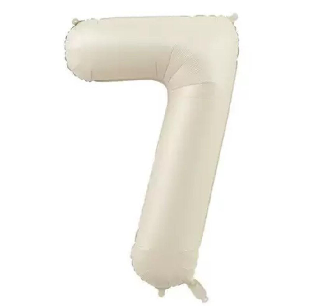 Цифра 7 Крем 40&quot;/102 см