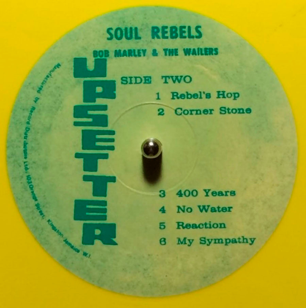 Bob Marley & The Wailers / Soul Rebels (Coloured Vinyl)(LP)