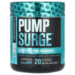 Jacked Factory, Pump Surge ™, без стимуляторов перед тренировкой, голубая малина, 250 г (8,82 унции)