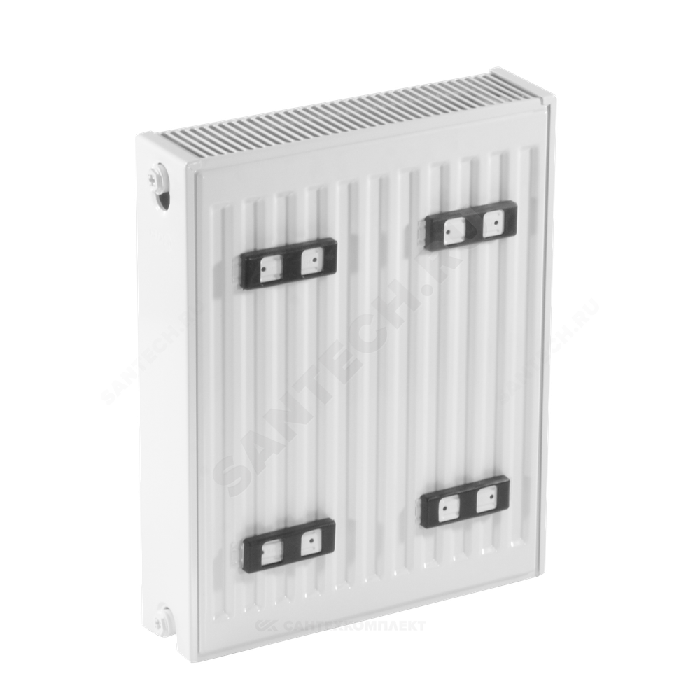 Радиатор стальной панельный Compact C тип 22 500х800 Qну=1772 Вт бок/п RAL 9016 (белый) Heaton Plus