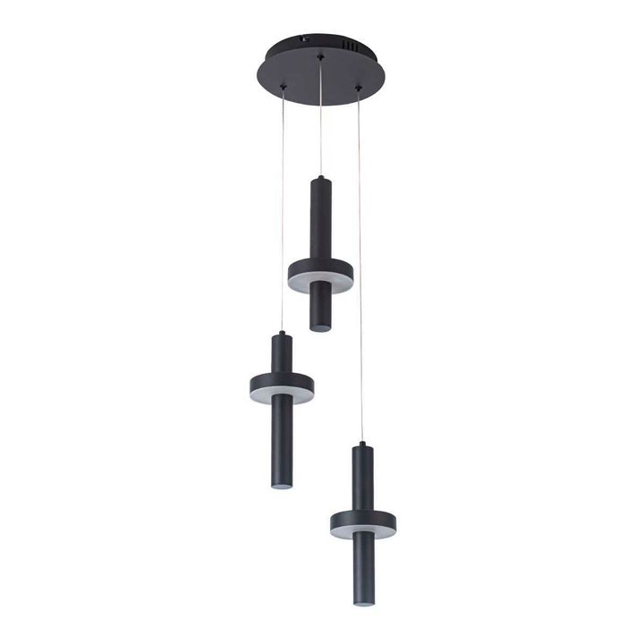 Подвесной светодиодный светильник Modelux Modestyle MS.9882.3 BK