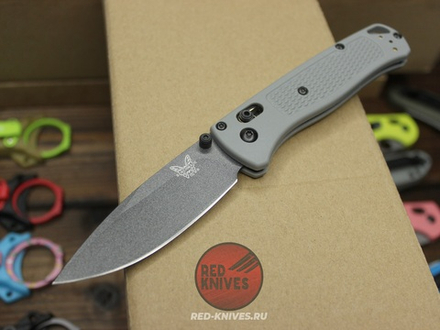 Нож Benchmade 535 Bugout Tactical GRAY А+++ - серая рукоять, серый клинок