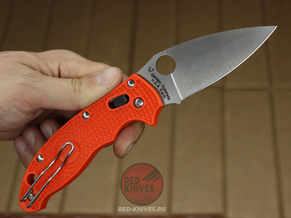 Нож Spyderco Manix 2 LTW (оранжевый) RK-412