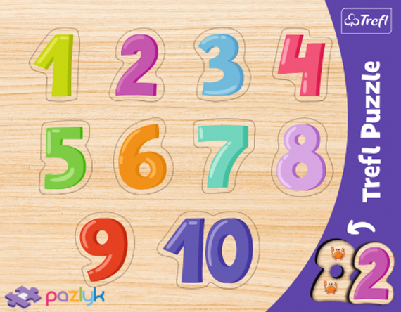 Puzzle &quot;Frame Shaped Puzzles&quot; - Numbers / Trefl