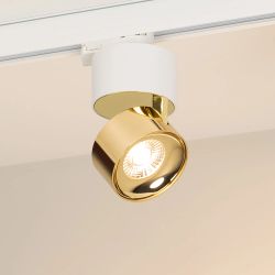 Светильник SP-PLURIO-TRACK-4TR-R77-9W Warm3000 (WH-BRS, 36 deg, 230V) (Arlight, IP20 Металл, 3 года) 038114