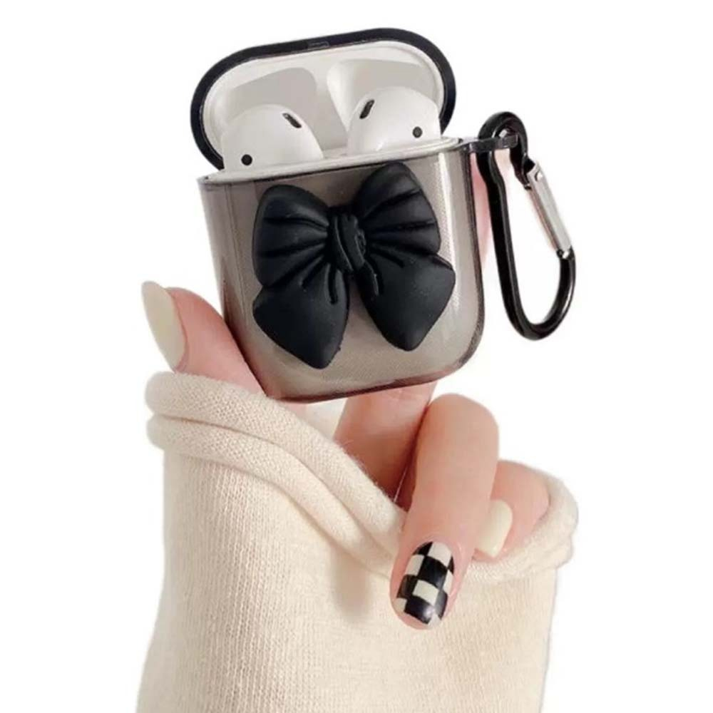 Чехол для Airpods 4 с бантиком