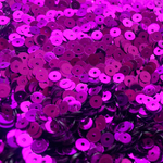 ПЛ008НН4 Пайетки круглые плоские, цвет: малиновый металлик, 4 мм, 10 грамм