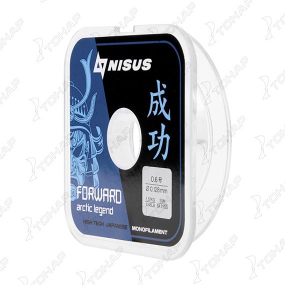 Леска FORWARD ARCTIC LEGEND 0,128mm/50m Nylon Transparen (N-FAG-0.128-50) Nisus