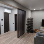 Декоративная реечная перегородка