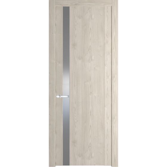 Межкомнатная дверь Profil Doors 1.2N каштан светлый стекло серебро матлак