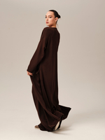 C0385-03 Кардиган темно-коричневый dbr (L-XL/164)
