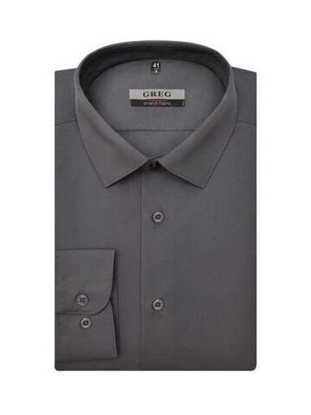 Сорочка GREG Super Slim fit 330/238/0046/SZR STRETCH "Однотон"