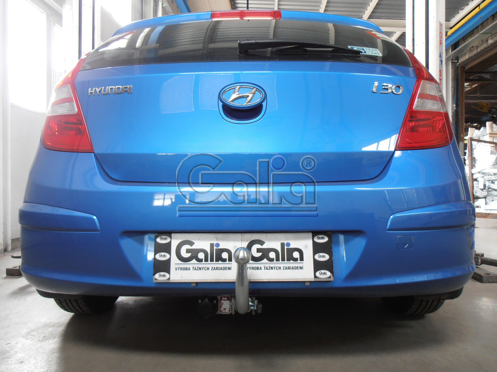 Фаркоп оцинкованный Galia K029A для Hyundai i30 хетчбек FD 2007-2010, Kia Ceed хетчбек 2006-2012(паспорт и сертификат в комплекте)(без электрики)