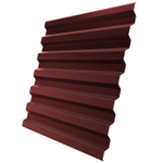 Профнастил С20 Железный Форт Satin 0,5 мм RAL 3009 оксид красный