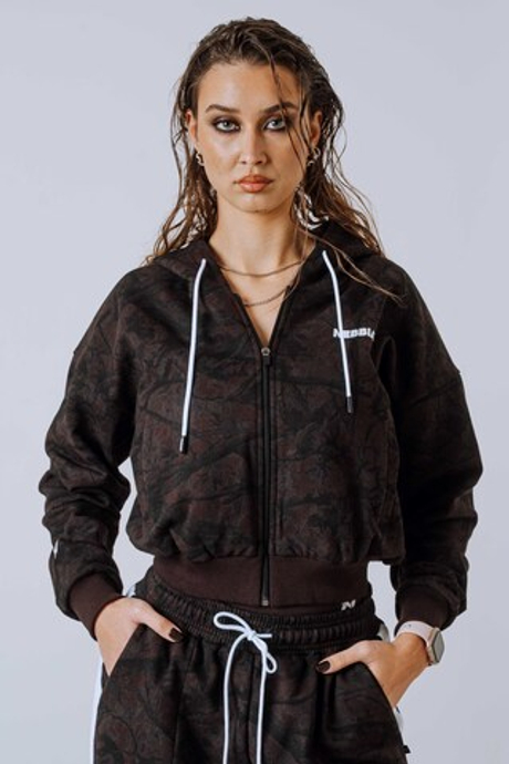 Кофта Relaxed Zip Hoodie POWER 895 DARK BROWN CAMO