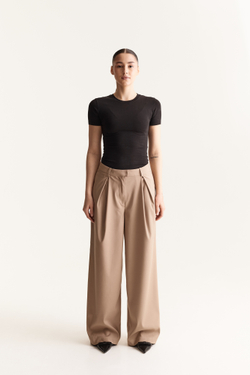 Pleated Pant - Begie (Women's)