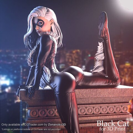 Фигурка Чёрная кошка Фелиция Харди Black Cat Felicia Hardy
