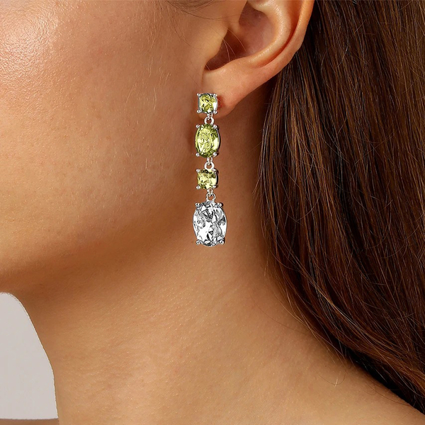 Серьги Dyrberg Kern CORNELIA SS YELLOW/CRYSTAL 420076