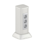 Миниколонна алюминиевая 0,35 м, цвет светло-серебристый металлик