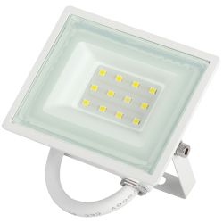 Прожектор светодиодный уличный ЭРА LPR-023-W-65K-010 10Вт 6500K IP65 гарантия 2 года белый | Прожекторы Стандарт