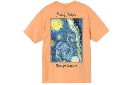 Футболки Stussy Midnight Insanity Tee T, 1904689