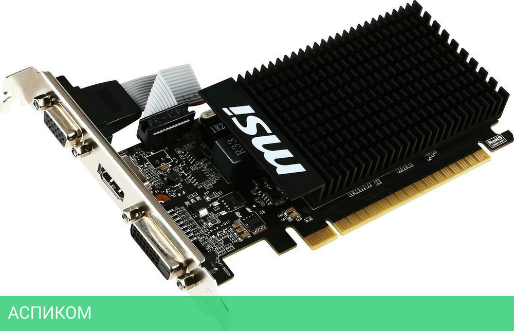 Видеокарта MSI GT 710 2GD3H LP
