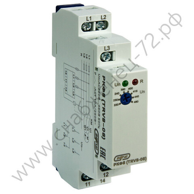 Реле контроля фаз TRV8