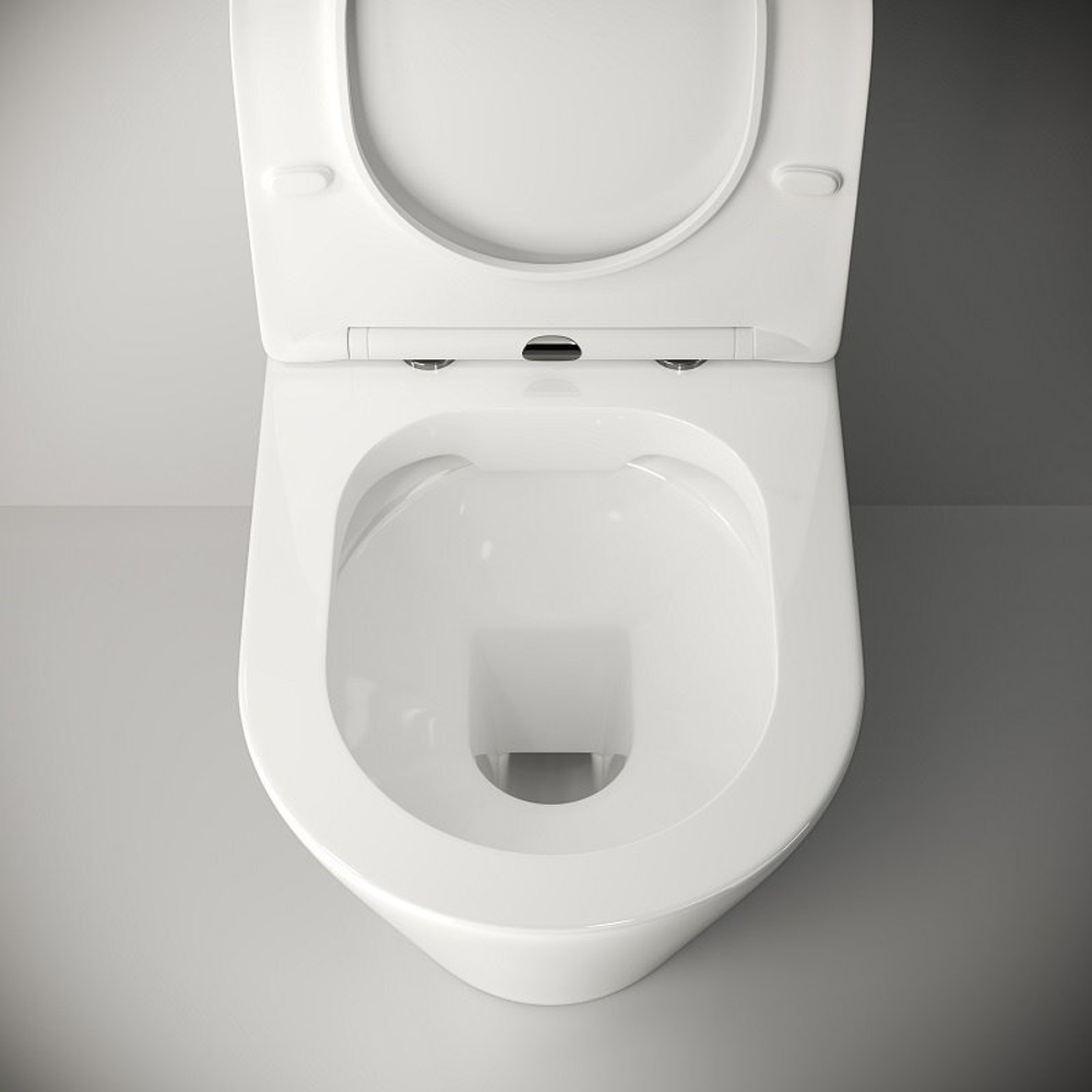 Унитаз-компакт Ceramica Nova HighLight Rimless CN1802 крышка микролифт безободковый