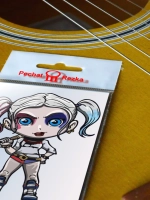 Стикер - Крейзи девочка с битой