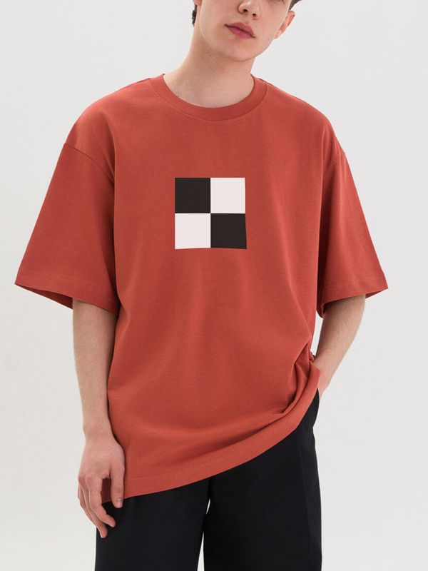 Футболка Taxi терракот - фото 1