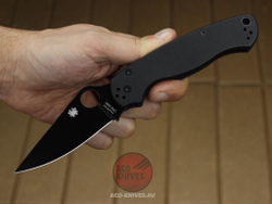 Нож Spyderco Paramilitary 2 Black - Black C81GBK2