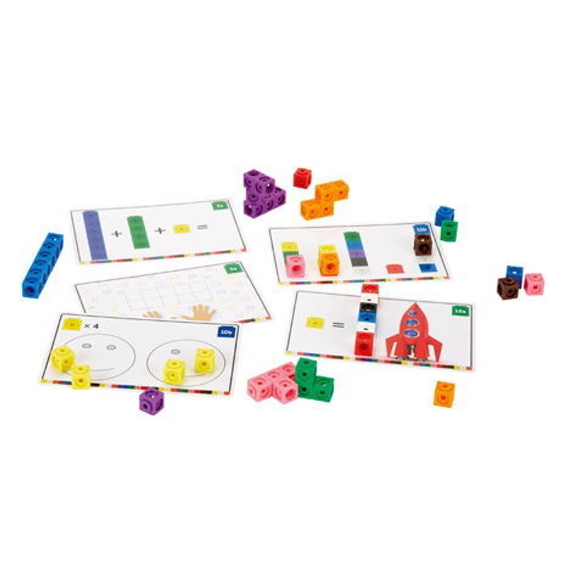 Learning resources mathlink cubes activity set top