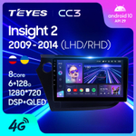 Teyes CC3 9" для Honda Insight 2 2009-2014