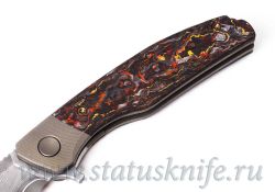 Нож Taugo ZDP189 laminated CF Red Андрей Егурновфотография - 3