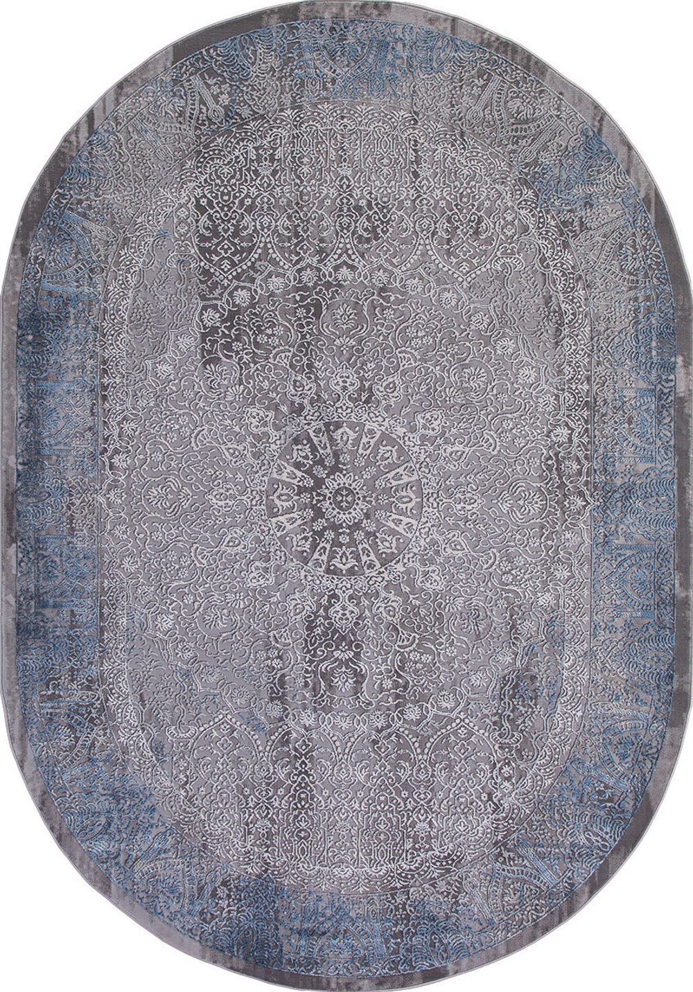 Ковер "Armina" (200*290 см) - 03878a-blue/oval